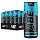 ABE All Black Everything Sugar Free Energy Drink, Blue Lagoon, 200mg Caffeine, 12 Pack, 0 Calories
