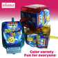 DOUzzle Hanukkah Candy Dreidels for Kids, Driedel Filled with Treats (Pack of 3) Hanukah Party Favors, Happy Chanuka Sweet Treat