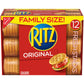 Ritz Fresh Stacks Original Crackers, Family Size, 17.8 Oz (12 Stacks)