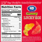 Amos 4D Gummy Lucky Koi Candy, 3D Koi-Shaped Gummies With Raspberry & Kumquat Juice, 208G Bag, Gluten-Free, Random Packaging