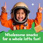 Get'Ems! From Gerber Parmesan Space Crackers, Kids Snack Made With Real Veggies & Fruits, Iron & Vitamin E, No Artificial Flavor