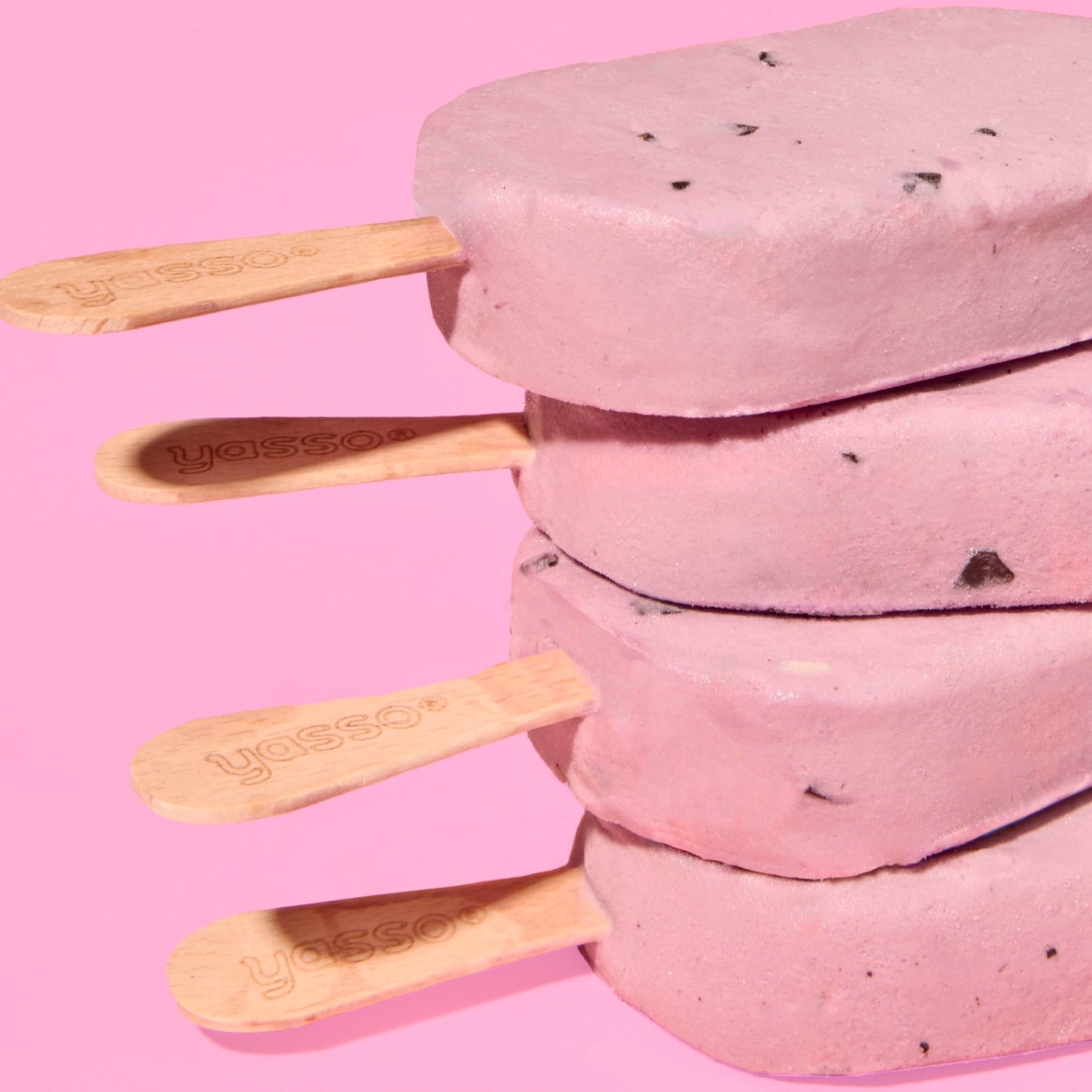 Yasso Frozen Greek Yogurt Bars Black Raspberry Chip Bars 4 Count for a ridiculously creamy frozen snack made with the goodness o