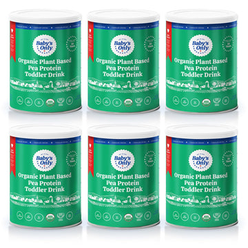 Baby'S Only Organic Plant Based Pea Protein Toddler Drink, Pea Protein Powder, No Dairy, Lactose Or Soy, Organic Toddler Drink W