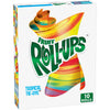 Fruit Roll-Ups Fruit Flavored Snacks, Tropical Tie-Die, 0.5 oz, 10 ct