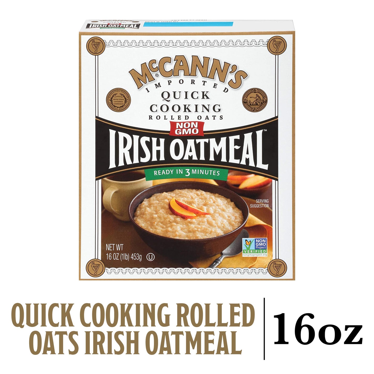 Mccann'S Quick Cook Irish Oatmeal (12X16 Oz)