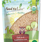 Food To Live Organic Whole Grain Sorghum, 6 Pounds – Non-Gmo White Groats. Raw Milo Seeds. Vegan, Bulk Broom-Corn. Durra Is Great For Making Flour And Popped Jowar Dhani