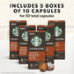 Starbucks Original Line Espresso Pods, Medium Roast, 50-count, Model 77S1576