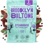 Brooklyn Biltong Air Dried Grass Fed Beef Snack, South African Beef Jerky (8 Oz, Pack Of 2) - Whole30 Approved, Paleo, Keto, Glu