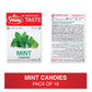 Vitalp Taste, Swiss Made, Sugar Free Candy With Stevia, Vegan, Mint Flavor, 25G/0.88 Ounce Packs, 16 Boxes