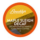 Brooklyn Beans Coffee Pods, Decaf Maple Sleigh, 40 Count, Compatible with K Cup Brewers, Model BB MSD40
