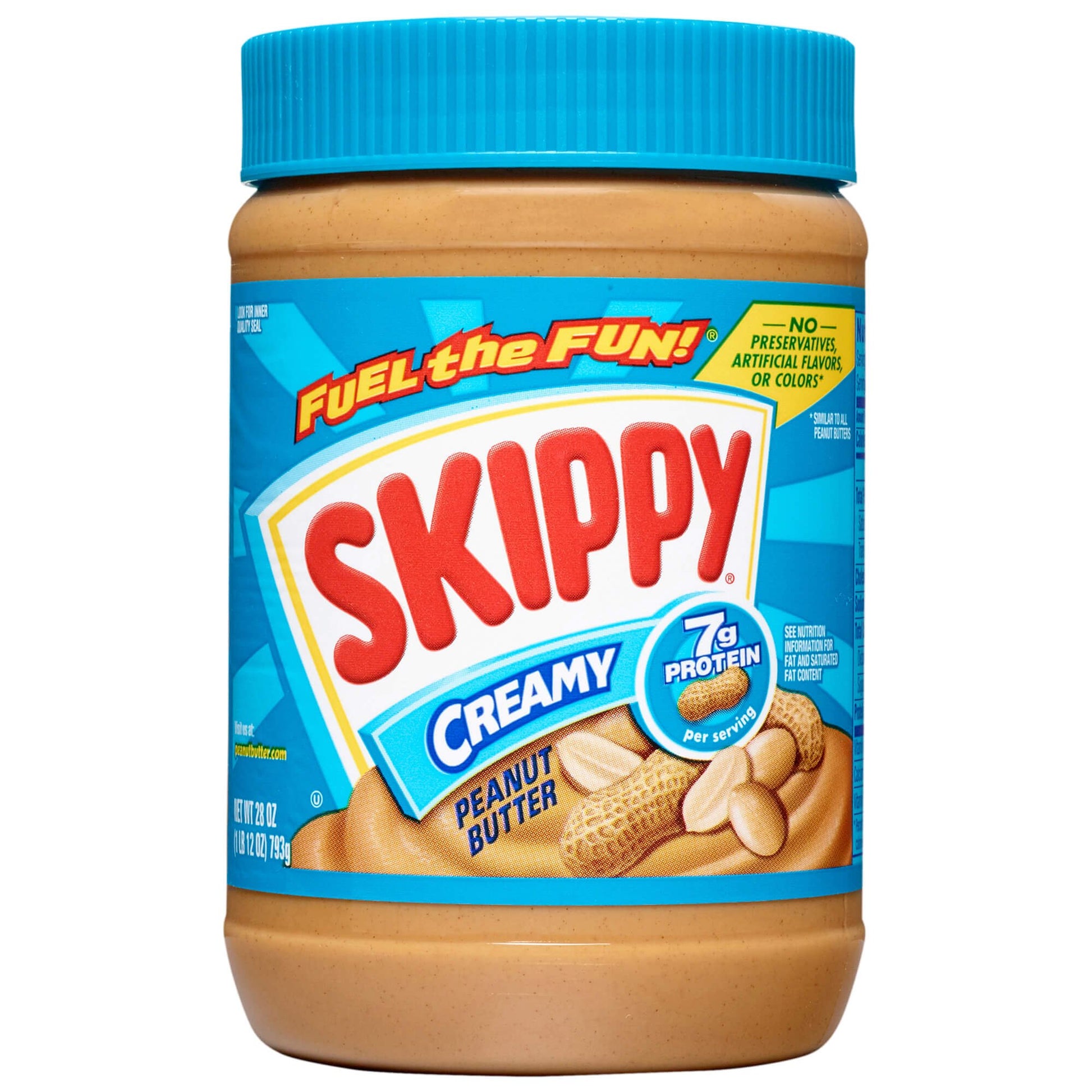 SKIPPY Creamy Peanut Butter, 28 oz (Pack of 12), Model 10856