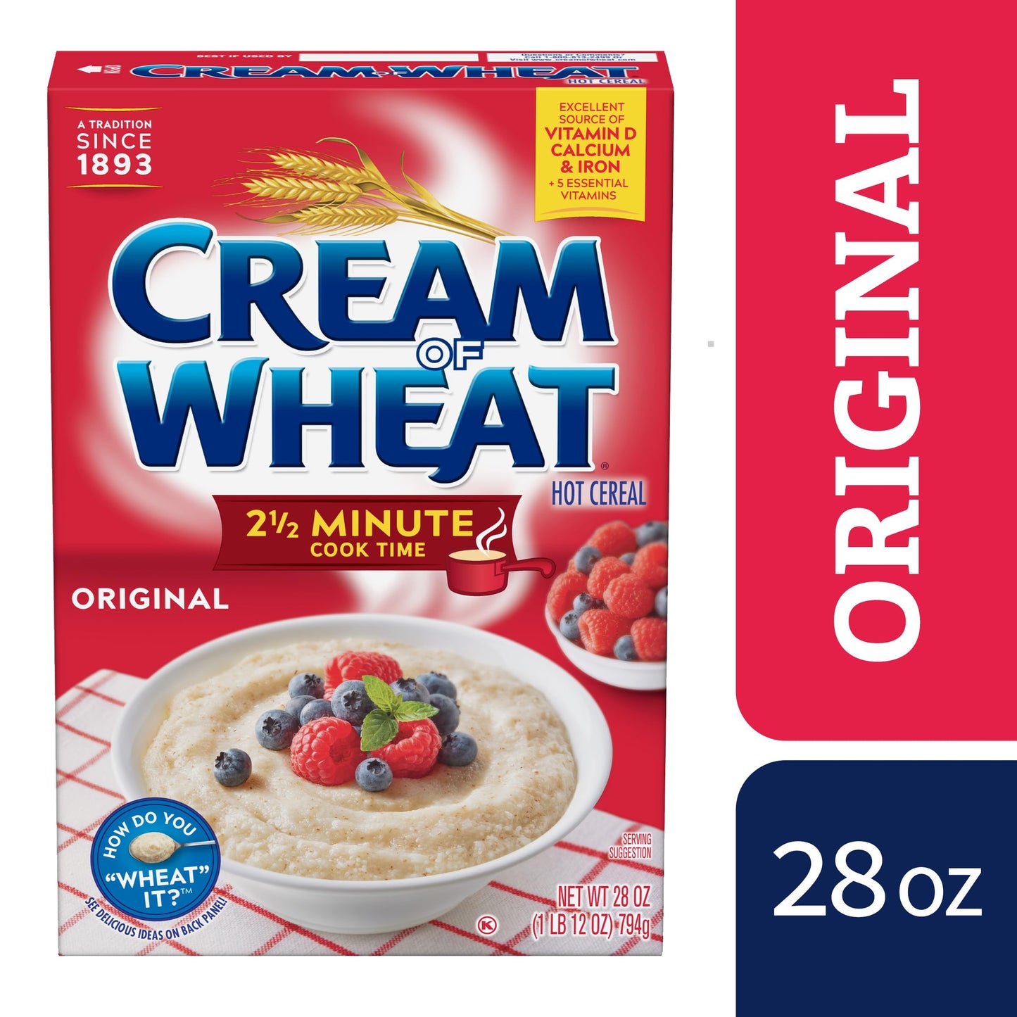 Cream Of Wheat, Hot Cereal To Go, Cinna-Apple Walnut, 2.29 Ounce (Pack Of 6)