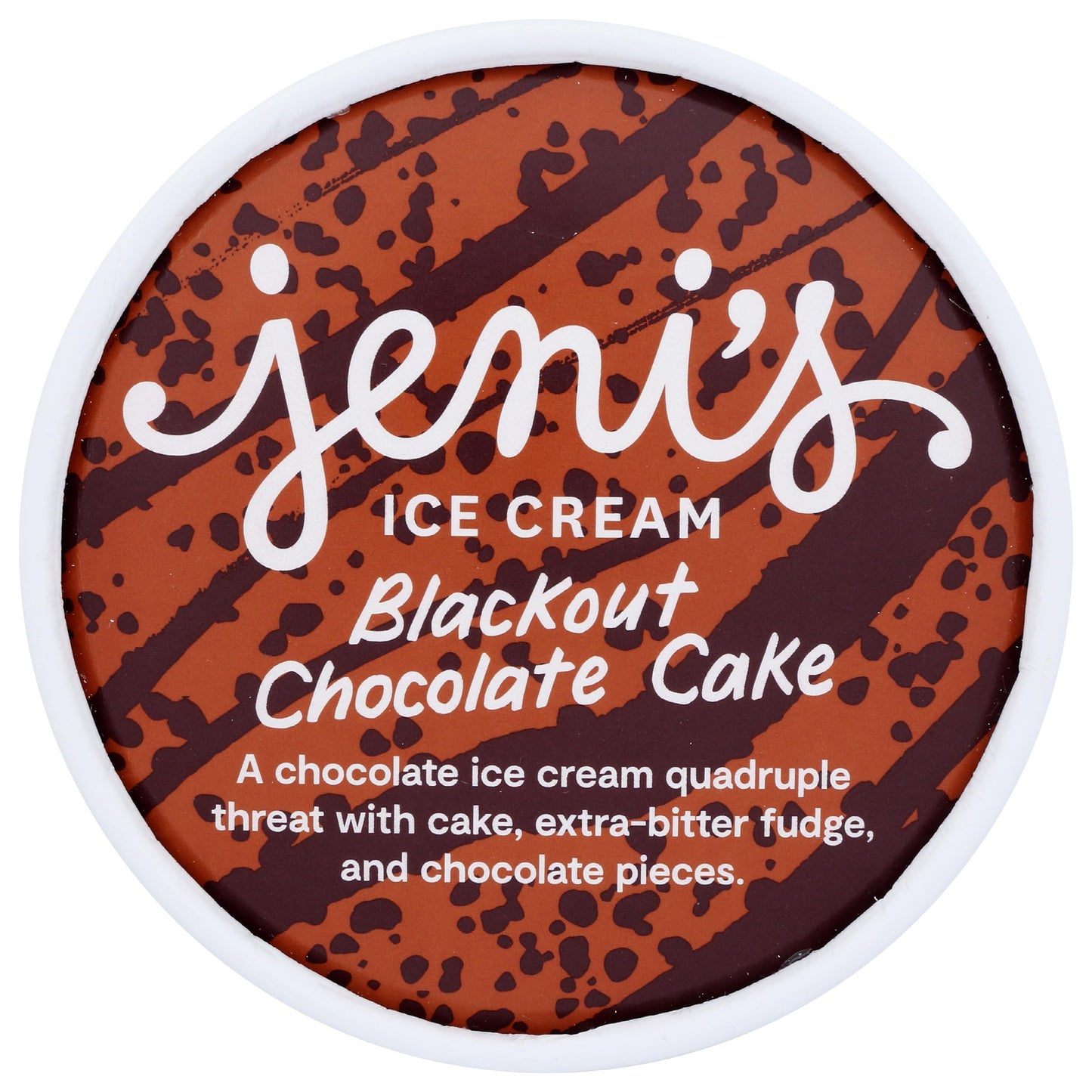 JENIS SPLENDID ICE CREAMS Blackout Chocolate Cake Ice Cream, 1 PT