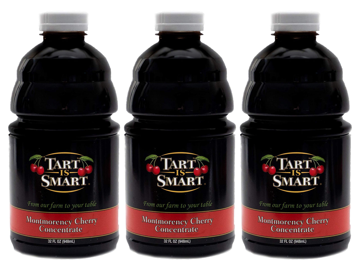 Tart Is Smart, Montmorency Tart Cherry Juice Concentrate, 32 Ounce (Pack Of 3)