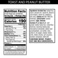 Austin Sandwich Crackers, Single Serve Snack Crackers, Office And Kids Snacks, Peanut Butter On Toasty (12 Trays, 96 Packs)