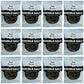 Gustaf's Dutch Licorice Double Salt Coins - 12 Pack of 5.2oz Bags - Salted Black Licorice Coins - Dutch Candy from Netherlands -
