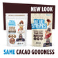 Blue Stripes - Trail Mix, Dark Chocolate Coconut, Mixed Nuts, Healthy Snacks for Adults, Cashews, Whole 70% Cacao, With Unrefine