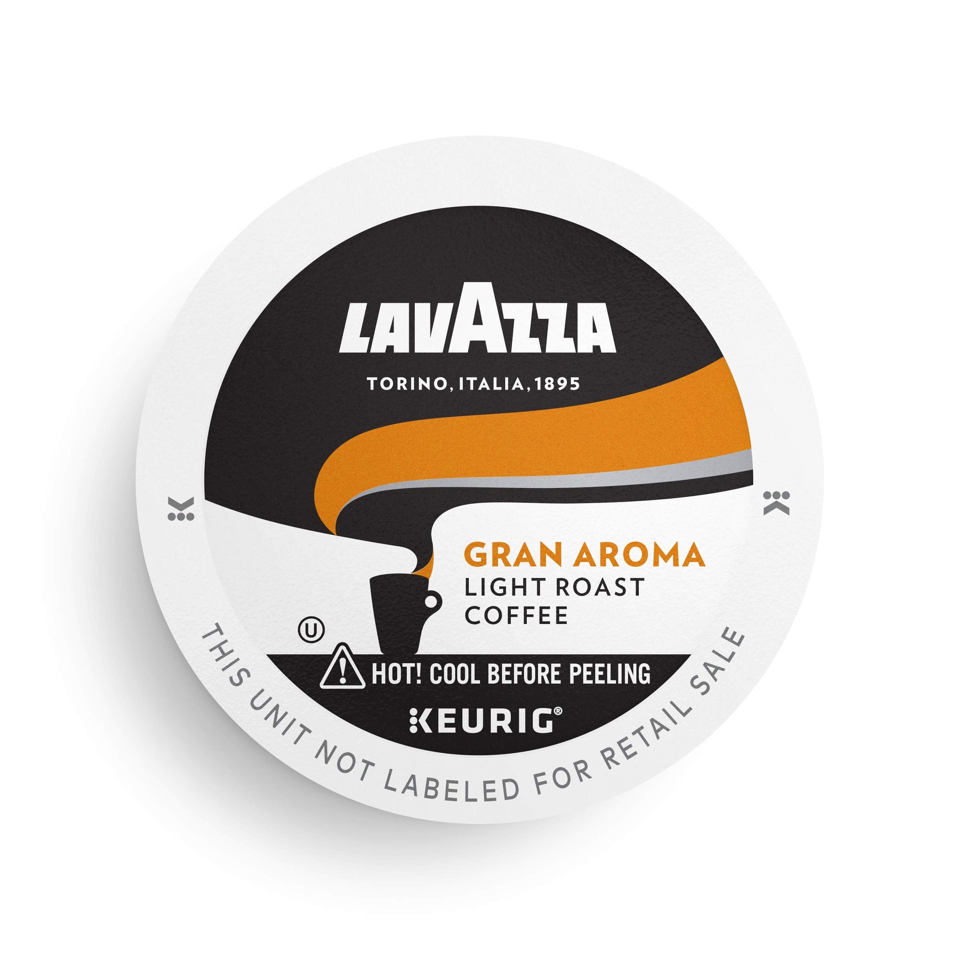 Lavazza Gran Aroma K-Cups for Keurig, Light Roast, 44 Capsules, 100% Arabica, 22 Count (Pack of 2)