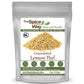 The Spice Way Lemon Peel - Granules (4 Oz) Zest And Rind Without Any Preservatives. Fresh Lemon Zest Or Dried Lemon Peel For Coo