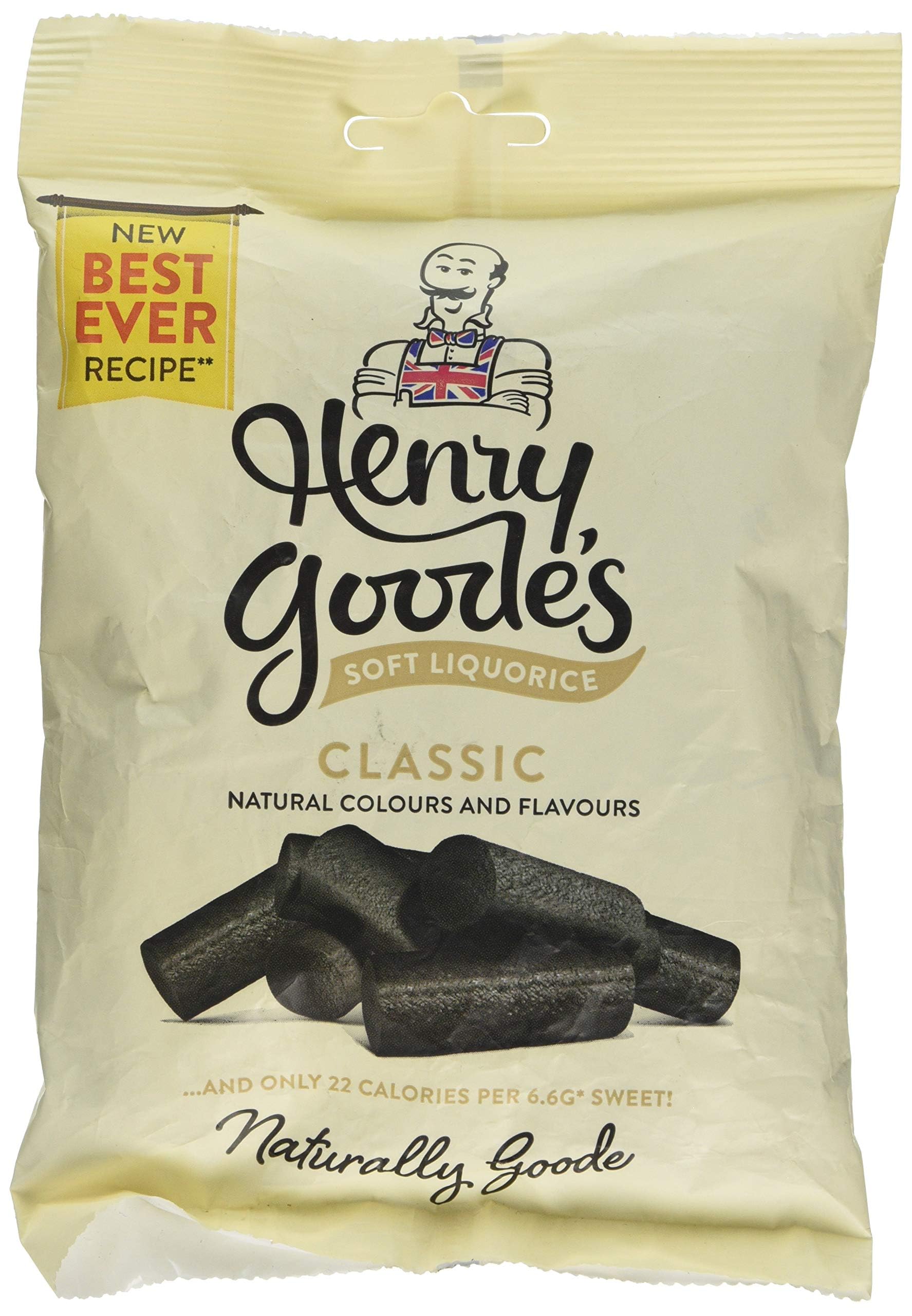 Henry Goodes Classic Soft Liquorice 140G