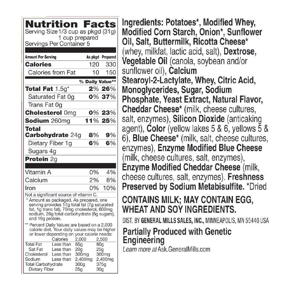 Betty Crocker Hamburger Helper, Cheesy Hashbrowns Hamburger Helper, 5.5 Oz Box (Pack Of 6)