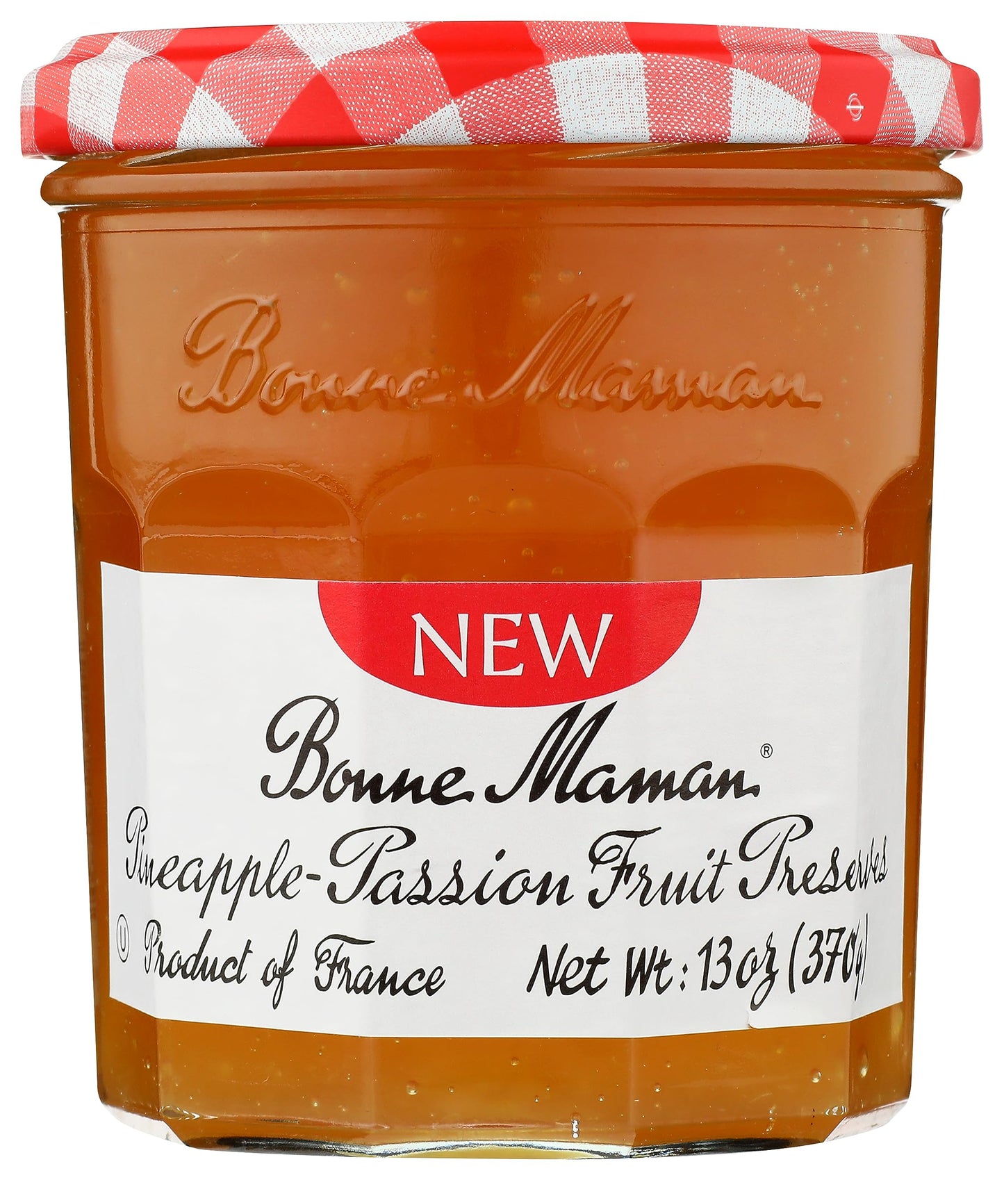 Bonne Maman Summer Variety Pack (Pineapple-Passion Fruit Preserves, Mango-Peach Preserves, Lemon Curd), Pack of 3