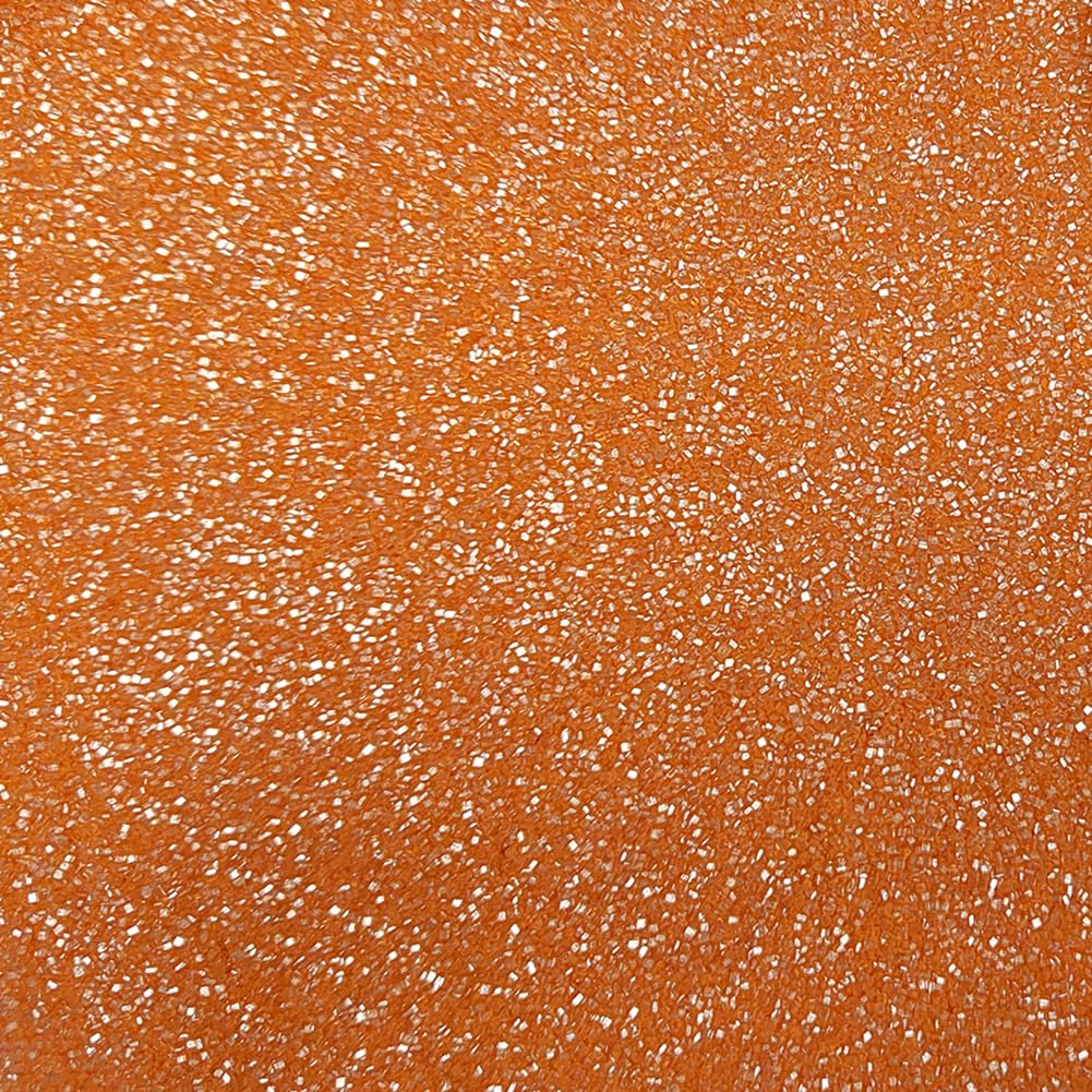 EPHVODI Sanding Sugar, Edible Orange Sugar Sprinkles, Sugar Crystals Mix for for Cake Decorating, Baking, Cookie, Cupcake, Ice C
