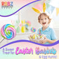 Spring Easter Candy - 24 Lollipops Individually Wrapped - 18G Swirl And 12G Twisty Lollipops - Easter Basket Candy - Egg Hunts -