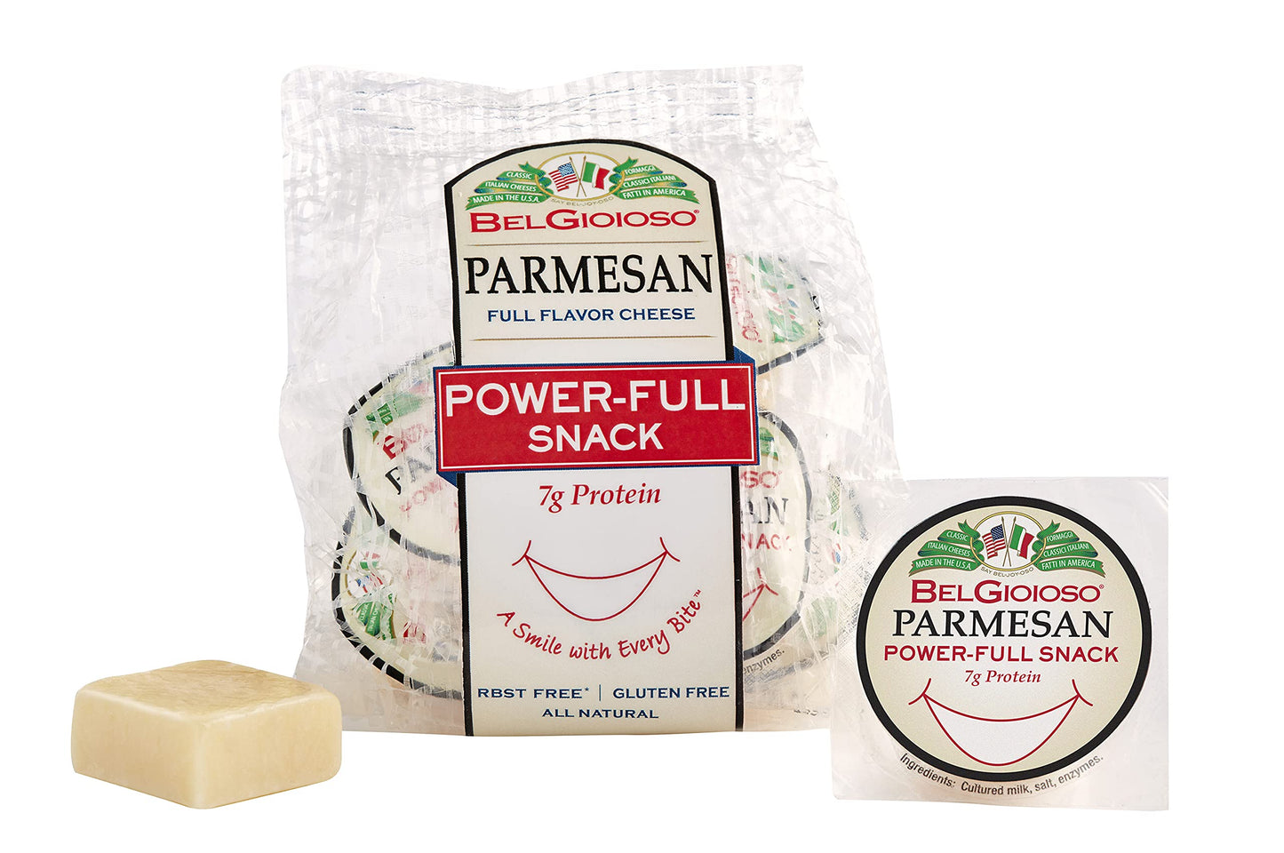 Belgioioso Parmesan Snacking Cheese, 6 Oz