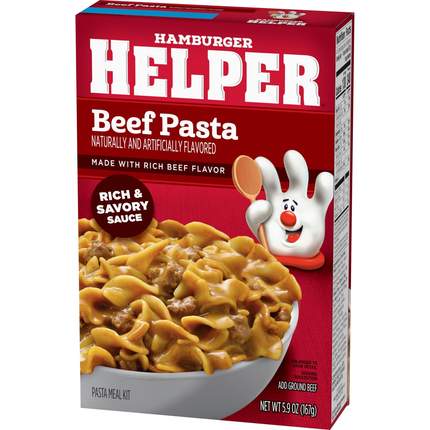Hamburger Helper Beef Pasta, 5.9 Ounces, 12 per Case