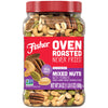 Fisher Mixed Nuts, Oven Roasted, Non-GMO, 24 Ounces, Peanuts, Almonds, Cashews, Pistachios, Pecans, Sea Salt