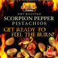 Setton Farms Pistachios, Scorpion Pepper Extreme Flavor Pistachios Value Bag, Naturally Seasoned, Dry Roasted No Shell Pistachios, Non-Gmo Project Verified, Gluten Free, Vegan, Kosher, 20 Oz