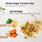 YUNHAHA Ginger Turmeric Tea Bags - Premium Herbal Blend for Digestion & Immune Support, Caffeine-Free, 50 Count