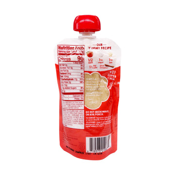 Happy Tot Organics Super Morning Stage 4, Apple Cinnamon, Yogurt, & Oats + Super Chia, 4 Ounce (Pack Of 1)