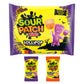 SOUR PATCH KIDS Orange & Purple Halloween Candy Lollipops with Sour Candy Dipping Powder, 20 Lollipops