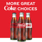 Coca-Cola Glass Bottle 8 fl oz 6 Pack - Caramel, Model 049000018349, Glass