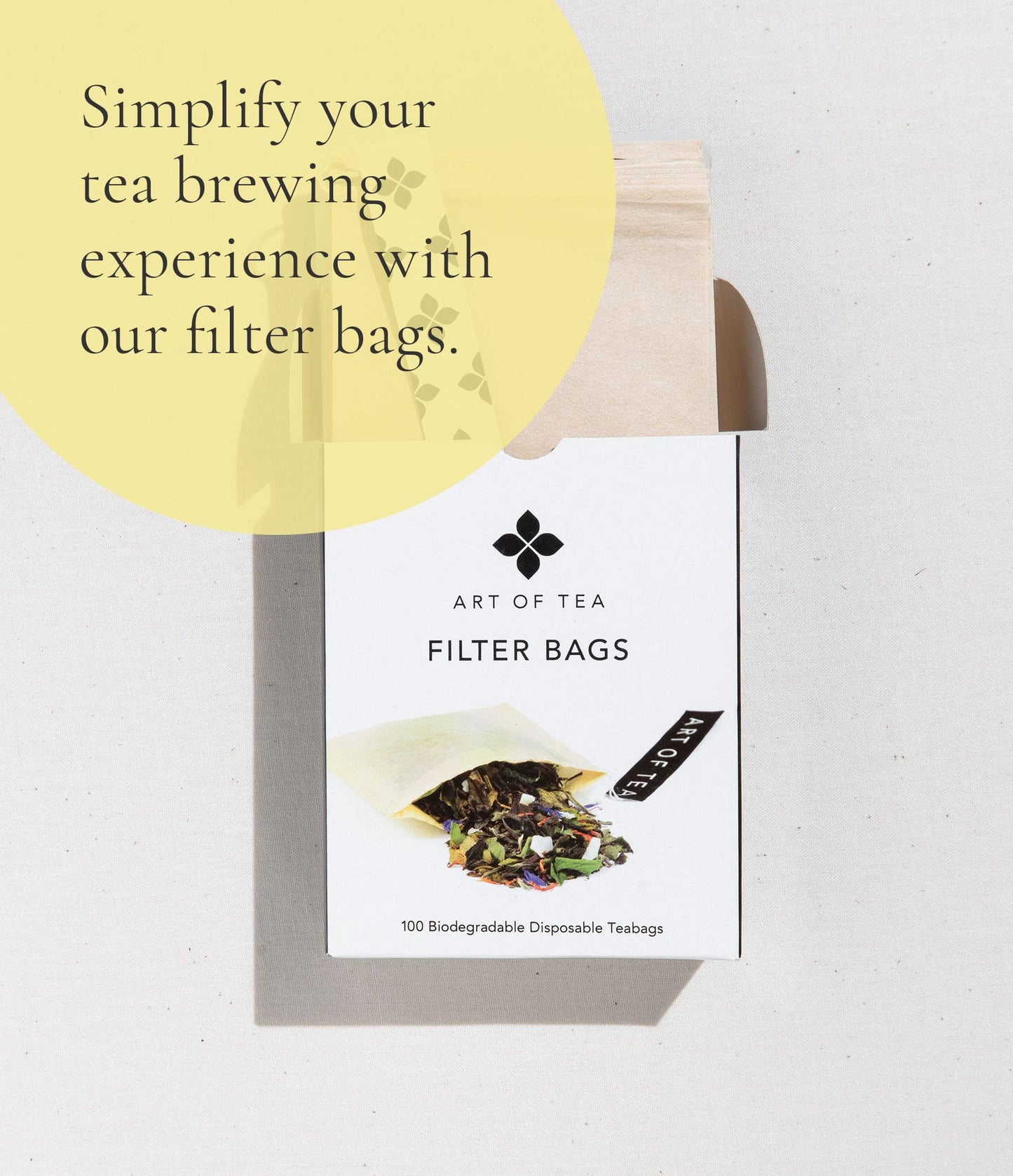 Art of Tea | Egyptian Chamomile Herbal Tisane Tea | 4oz Refill Bag