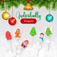 40 Pack Christmas Lollipops - Individually Wrapped Holiday Themed Lollipops - Santa, Tree Snowman, Gingerbread, Designs & Delicious Flavor -Bulk Christmas Candy Use For Stocking Stuffers, Party Favor, Classroom & Office  , Candy Jar Fillers