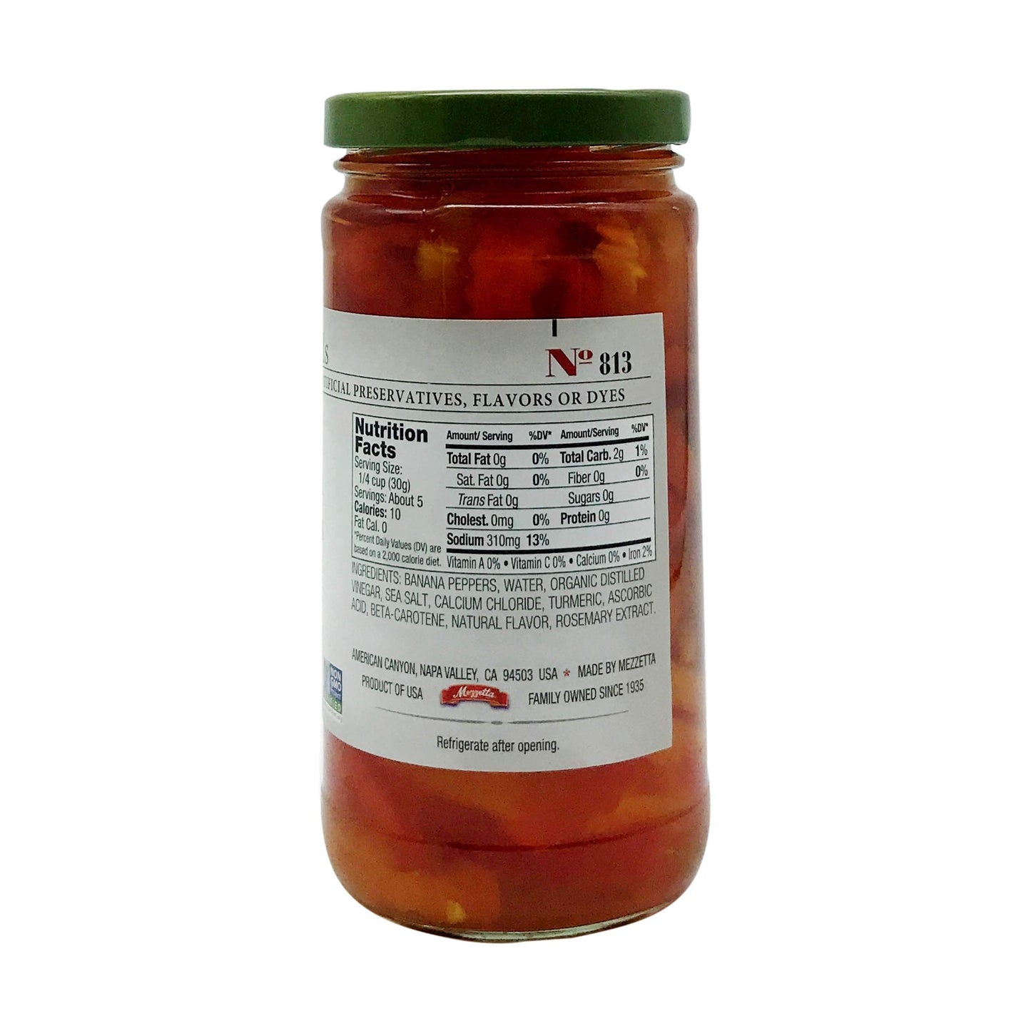 Jeff's Garden Sunshine Mix Mild Banana Pepper Rings, 12 FZ