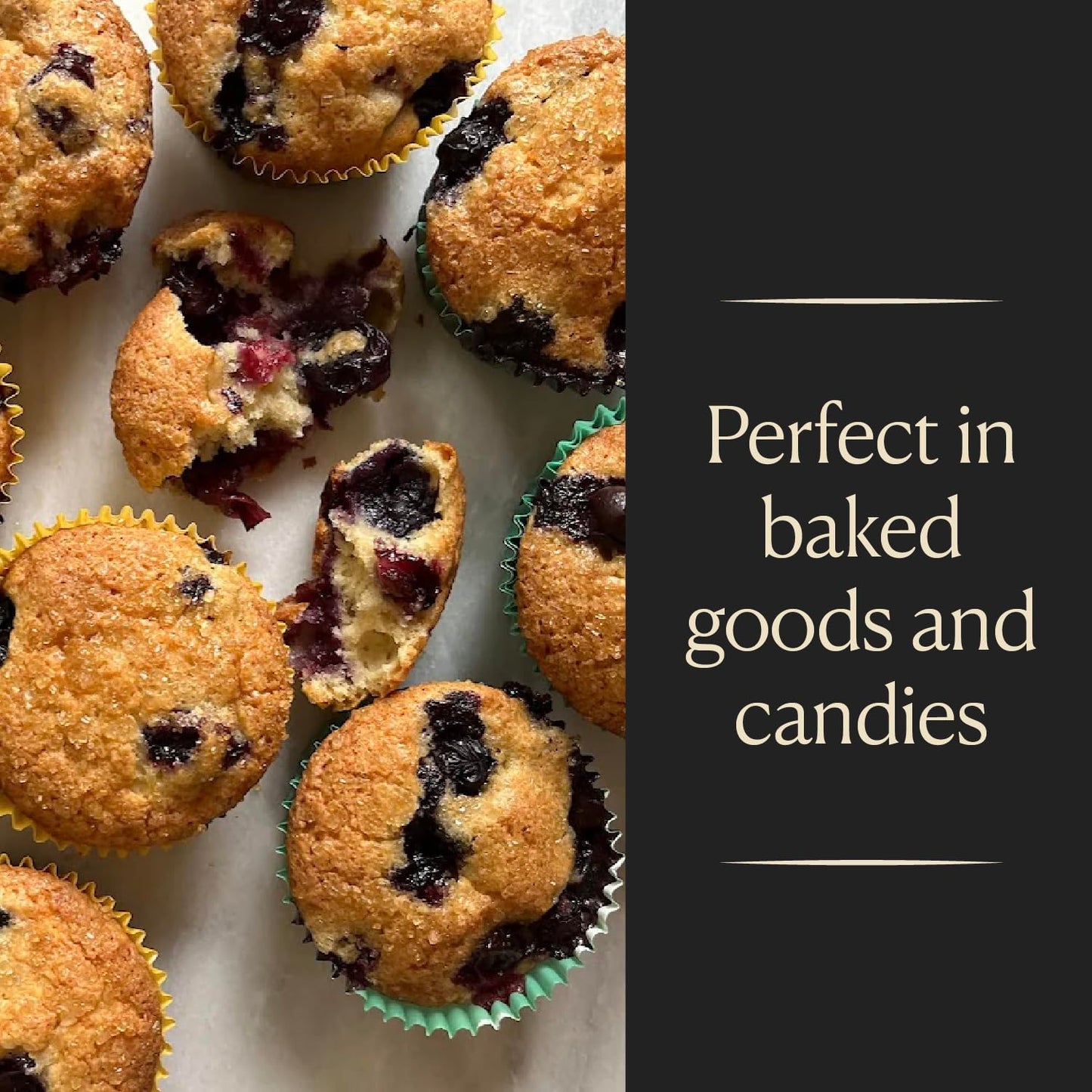Cook'S, Blueberry Extract For Baking, Pies, Jam, Jellies, Candies, Syrup, 8 Oz