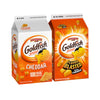 Goldfish Cheddar Cracker and Flavor Blasted Xtra Cheddar Crackers, Snack Crackers, 30 oz Cartons, 2 CT box