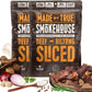 Made by True Beef Sliced Bites Smokehouse (2 Ounce, Pack of 2) - All Natural, Zero-Sugar True Jerky Biltong - High Protein, Keto