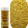 SE Si&Moos Gold Jimmies Sprinkles Gold Sprinkles for Cake Decorating Edible Crunchy Jimmies for Topping Ice Cream, Cookies, Cake