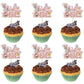 Gyufise 36Pcs Wild One Cupcake Toppers Safari Animal One Cupcake Picks 1St Birthday Baby Shower Cake Decorations Jungle Safari T