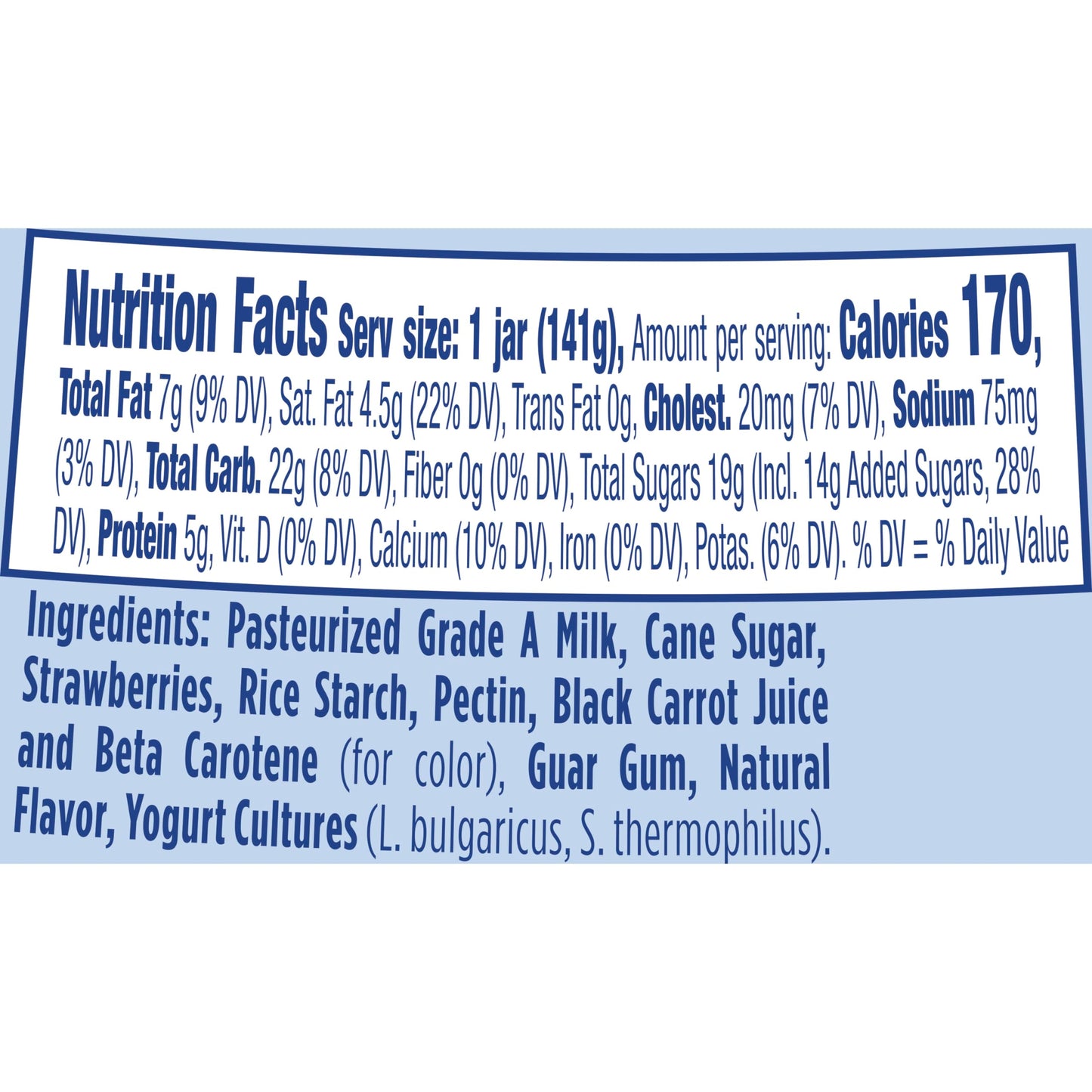 Oui by Yoplait French Style Strawberry Whole Milk Yogurt, 5 OZ Jar