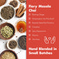 Big Heart Tea Co. Organic Fiery Masala Chai Tea Bags - Herbal Decaf - 50 Pack