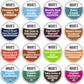 Maud s Coffee Lovers Variety Pack Coffee Pods, 40 ct, 16 Assorted Flavors in Recyclable Single Serve Pods - 100% Arabica Beans,