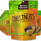 Blanchard & Blanchard Organic Whole Chestnuts Roasted and Peeled (Pack of 12)