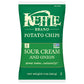 Kettle Brand Potato Chips, Sour Cream And Onion, 5 Ounce (Pack Of 15)