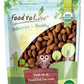 Food To Live Organic Dry Roasted Almonds, 12 Ounces – Non-Gmo, Unsalted, Vegan, Keto, Paleo, Kosher, Bulk, High In Protein, Dietary Fiber, Vitamin E, Copper, Manganese, Magnesium, And Riboflavin.